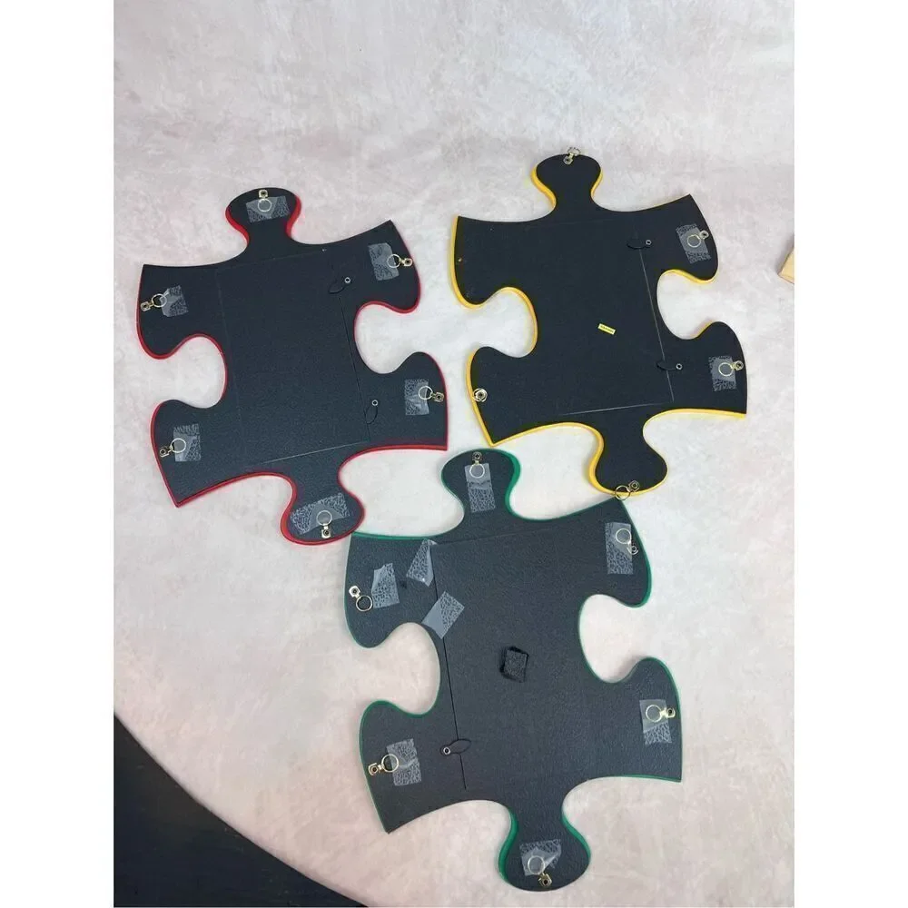 Vintage 90s/Y2K Puzzle Piece Picture Frames Kids